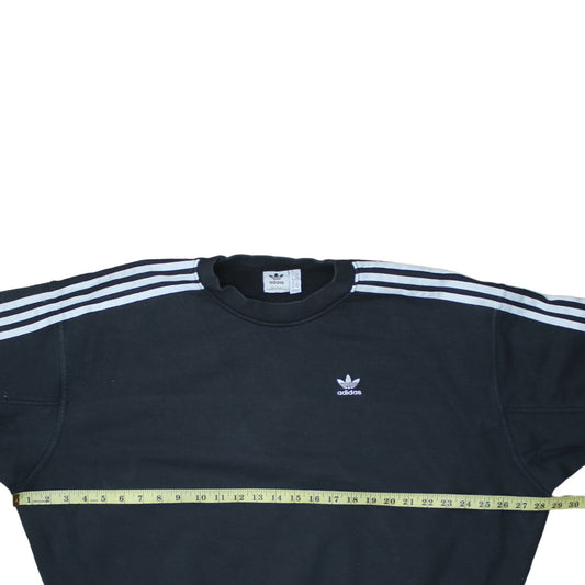 Womens UK Size XS adidas Black Pullover Sweatshirt