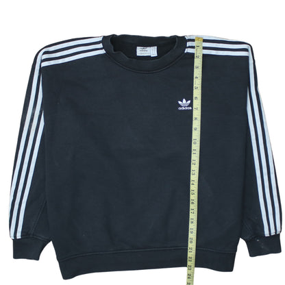 Womens UK Size XS adidas Black Pullover Sweatshirt