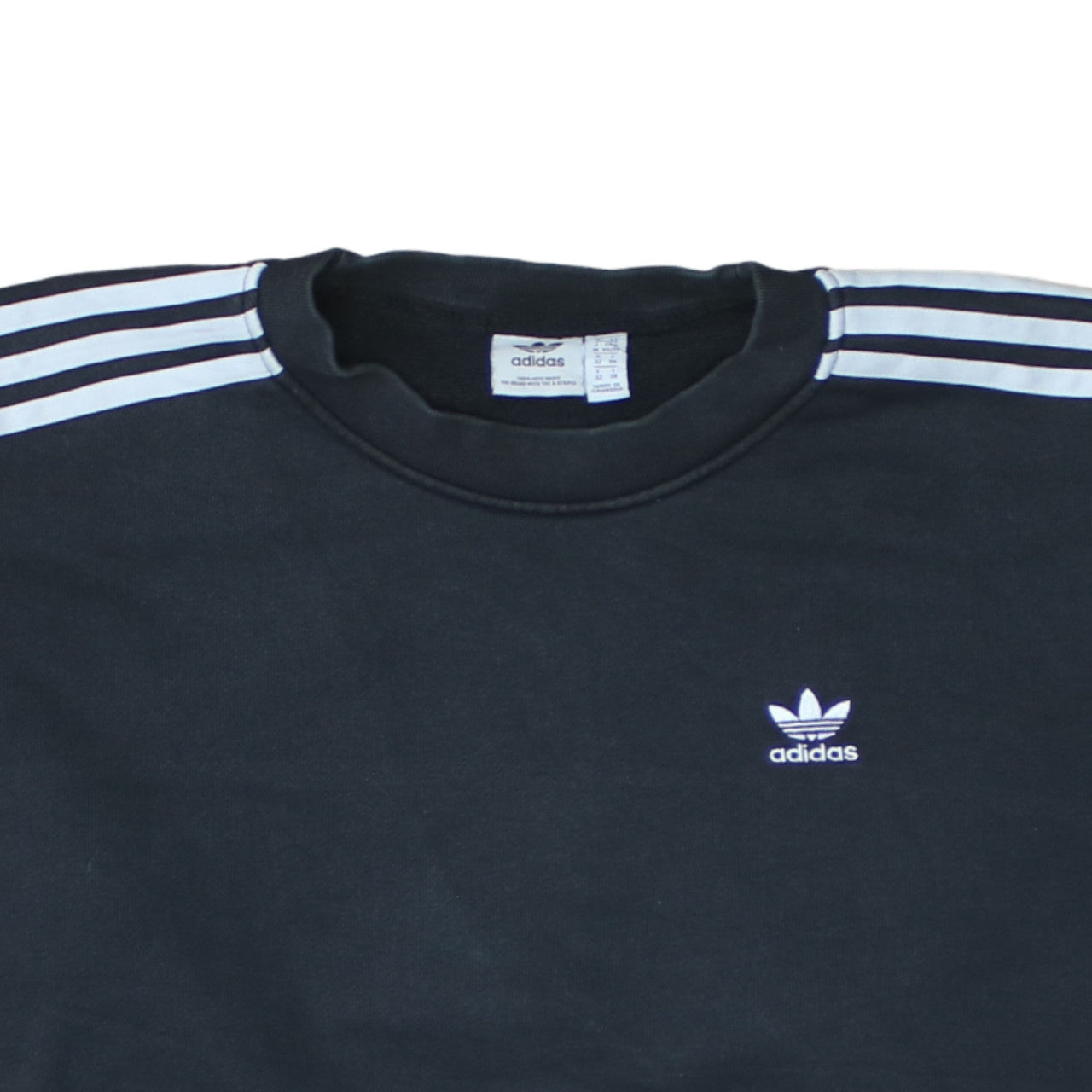 Womens UK Size XS adidas Black Pullover Sweatshirt