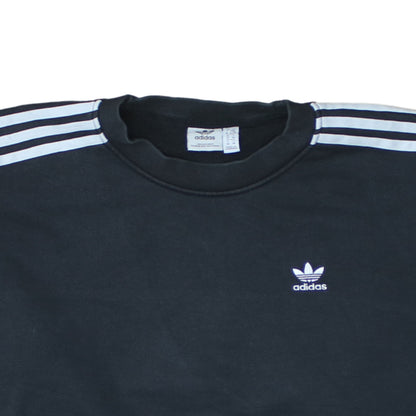 Womens UK Size XS adidas Black Pullover Sweatshirt