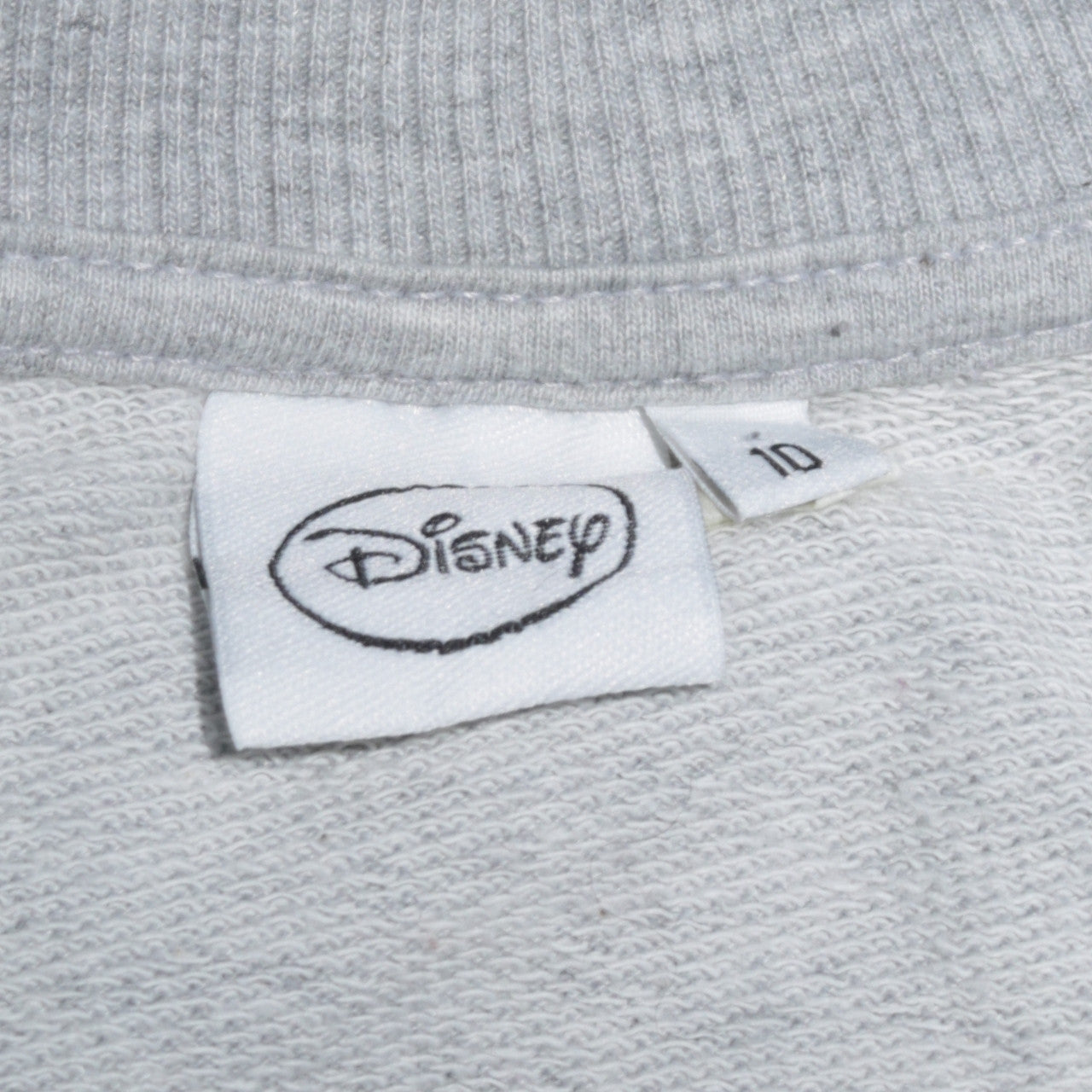 Womens UK Size 10 Disney Grey Pullover Sweatshirt