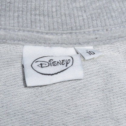Womens UK Size 10 Disney Grey Pullover Sweatshirt