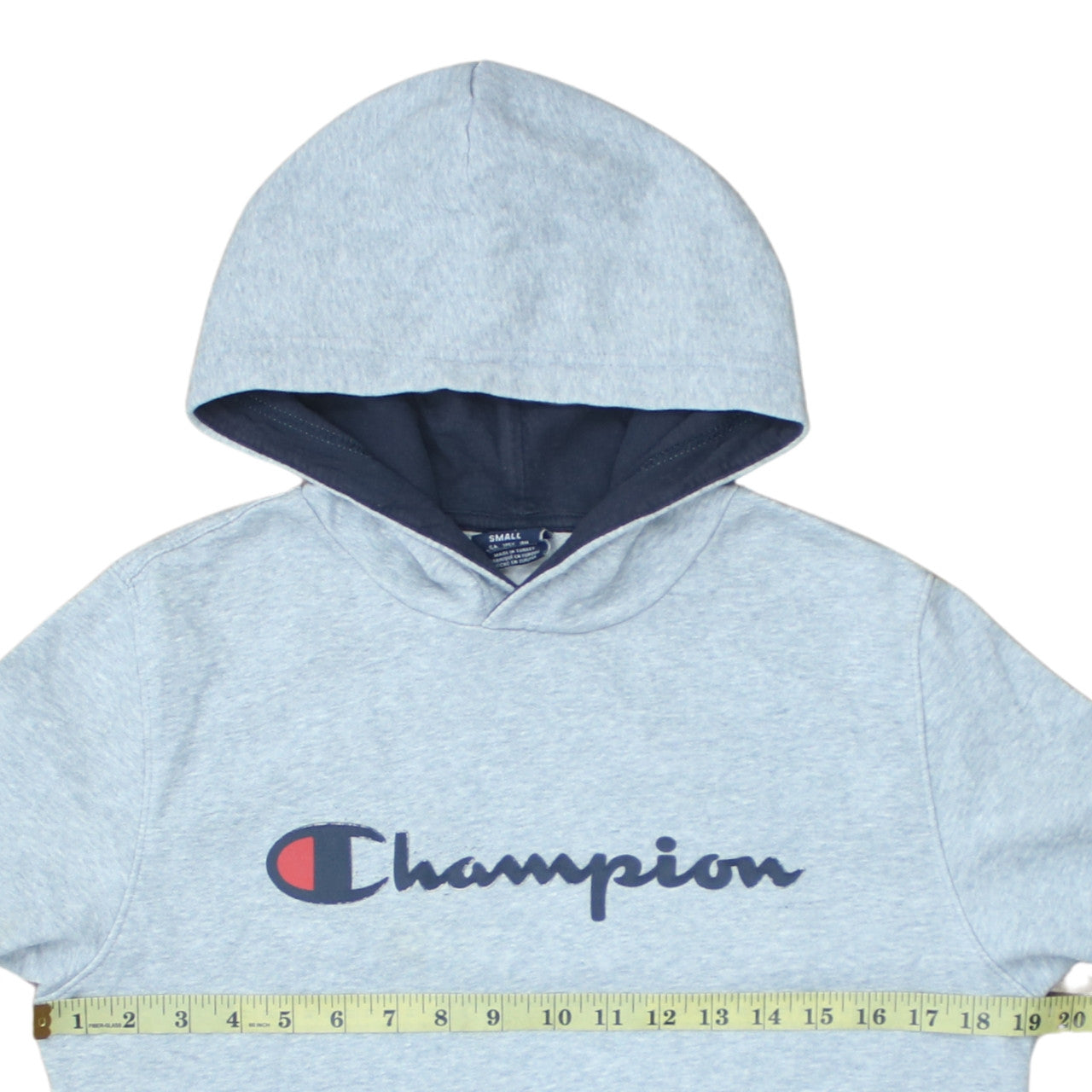 Mens UK Size S Champion Grey Pullover Hoodie