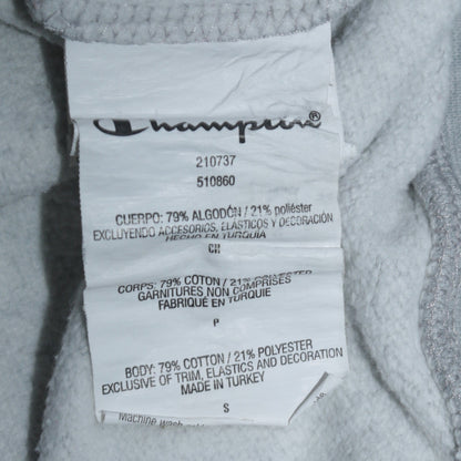 Mens UK Size S Champion Grey Pullover Hoodie