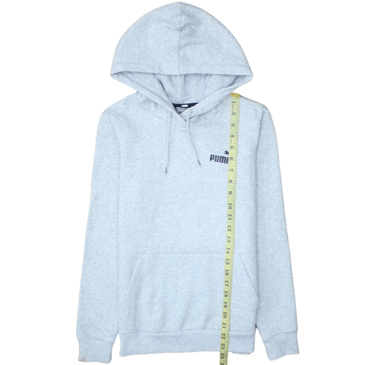 Mens UK Size XS PUMA Grey Pullover Hoodie