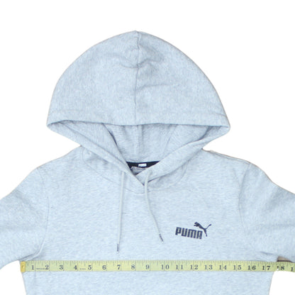 Mens UK Size XS PUMA Grey Pullover Hoodie