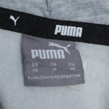 Mens UK Size XS PUMA Grey Pullover Hoodie