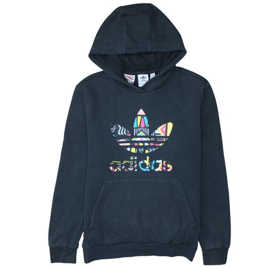 Boys UK Size 13-14 Years adidas Black Pullover Hoodie