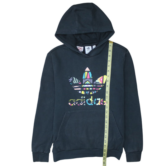Boys UK Size 13-14 Years adidas Black Pullover Hoodie