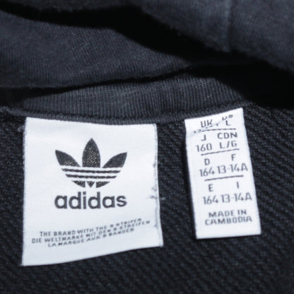 Boys UK Size 13-14 Years adidas Black Pullover Hoodie