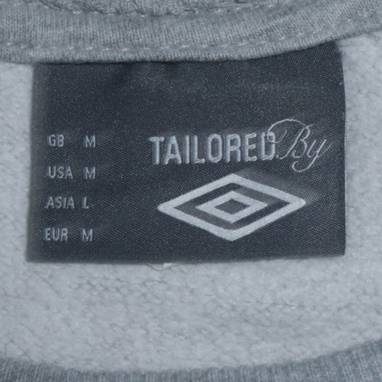 Mens UK Size M Umbro Grey Pullover Sweatshirt