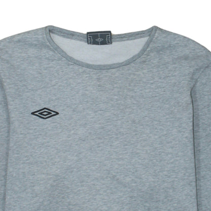 Mens UK Size M Umbro Grey Pullover Sweatshirt