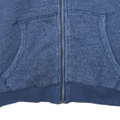 Tommy Hilfiger Boys Blue Full Zip Hooded Sweatshirt Size 164 (Age 13-14)