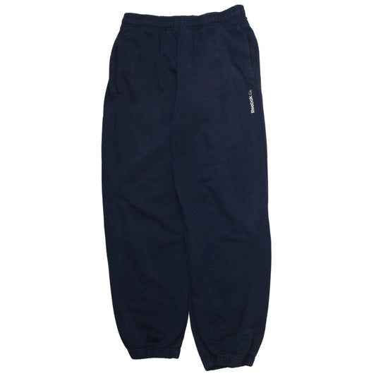 Mens UK Size M Reebok Regular Fit Sweatpants Blue Trousers