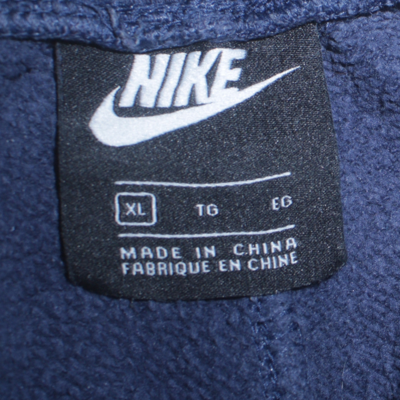 Mens UK Size XL Nike Regular Fit Sweatpants Blue Trousers