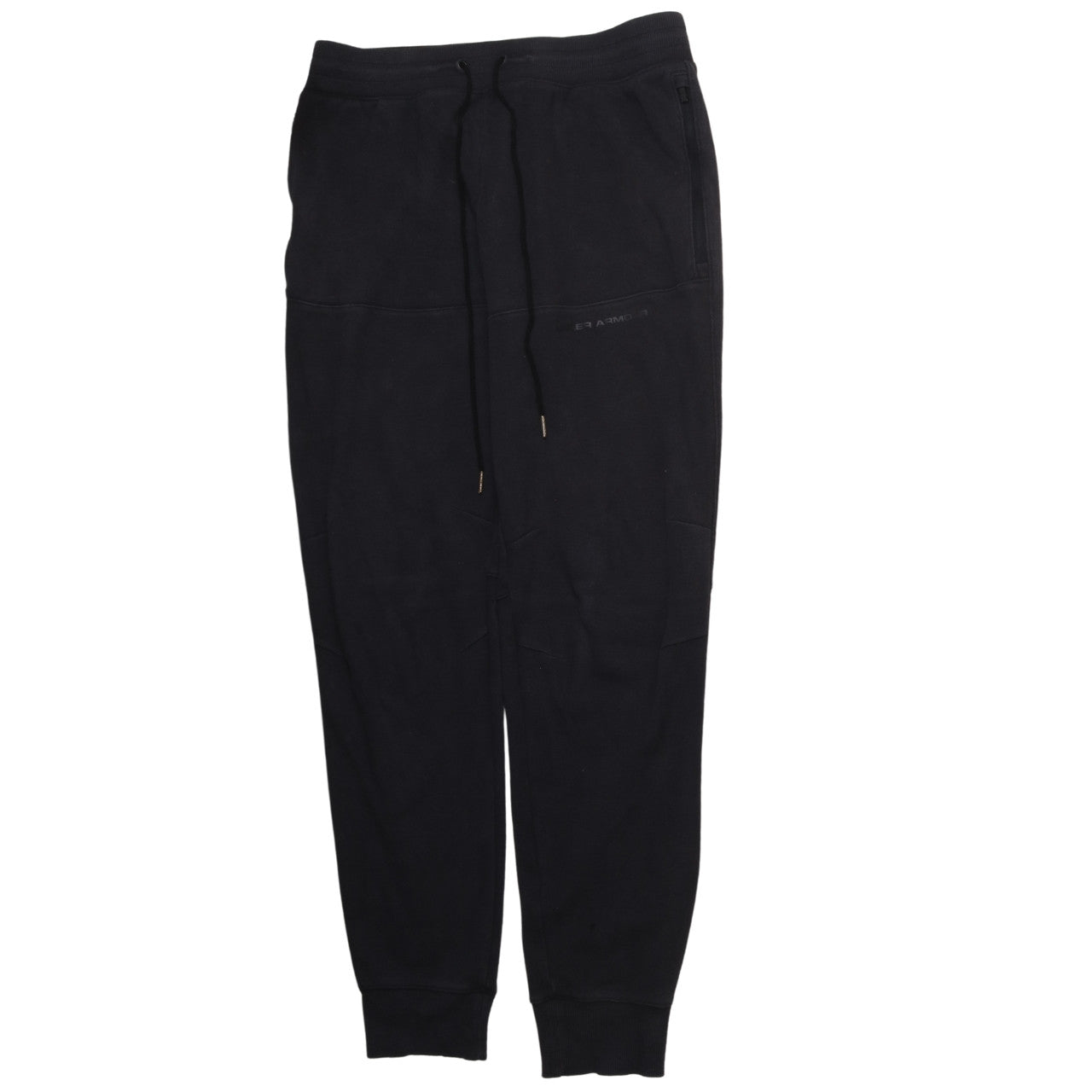 Mens UK Size L Under armour Athletic Fit Jogger Black Trousers