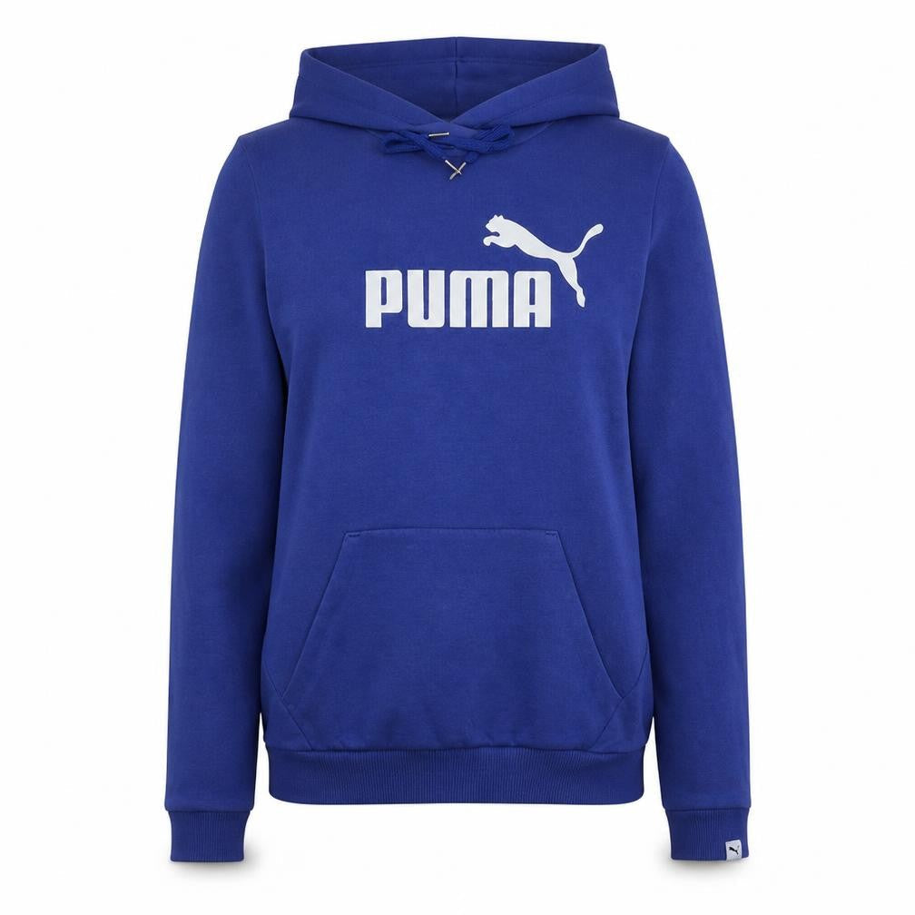 Womens UK Size 10 PUMA Blue Pullover Hoodie