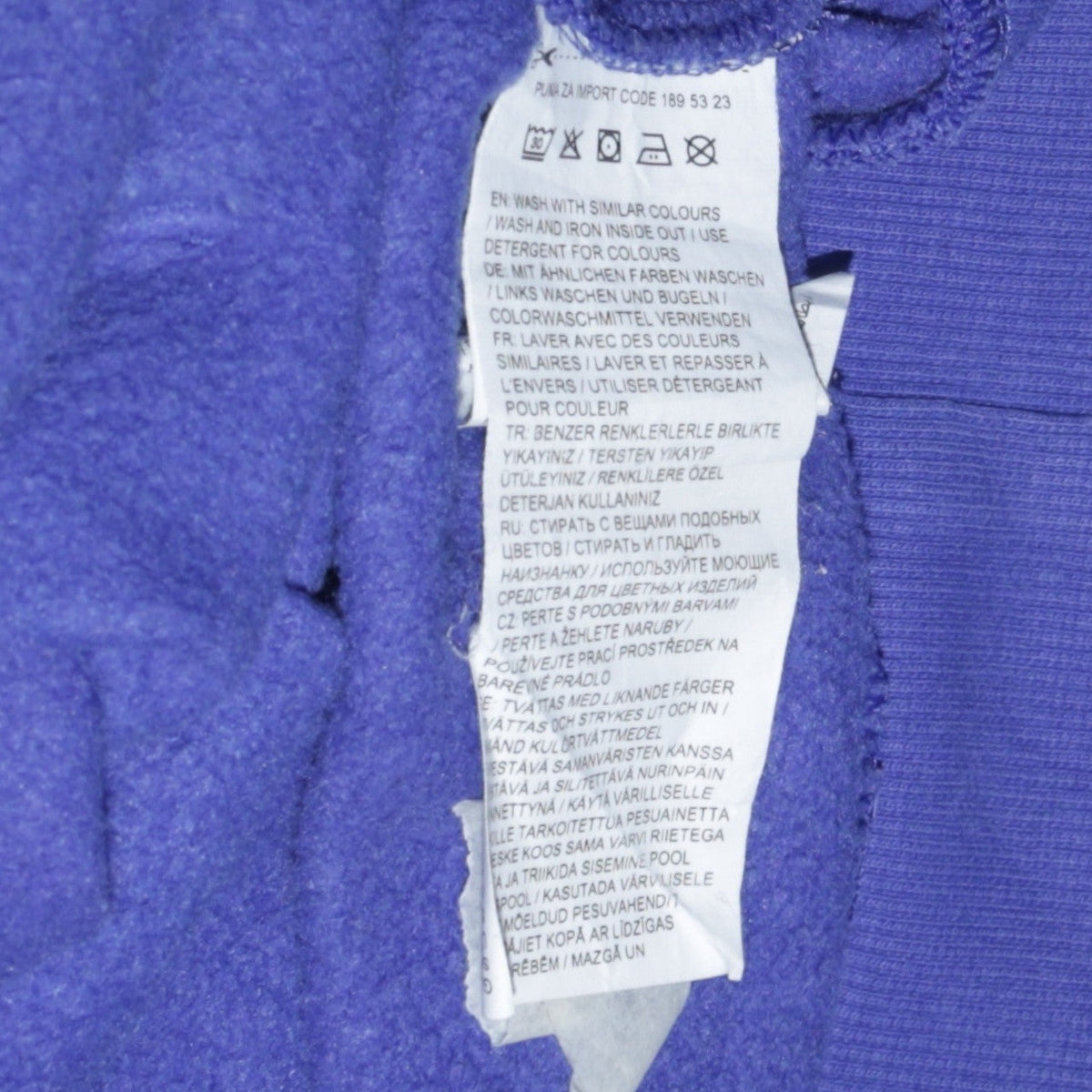 Womens UK Size 10 PUMA Blue Pullover Hoodie