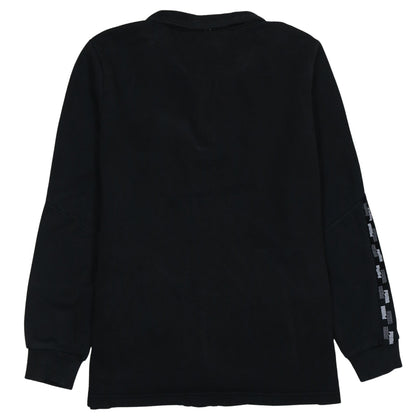 Mens UK Size M PUMA Black Henley Sweatshirt