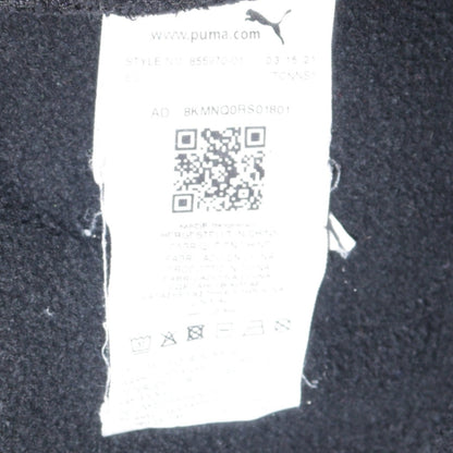 Mens UK Size M PUMA Black Henley Sweatshirt