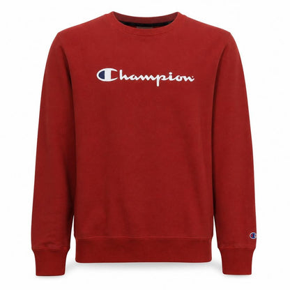 Mens UK Size L Champion Red Pullover Sweatshirt