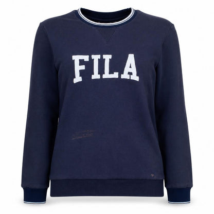 Womens UK Size XS FILA Blue Pullover Sweatshirt