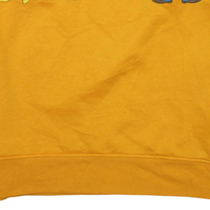 Womens UK Size 10/12 Disney Yellow Pullover Sweatshirt