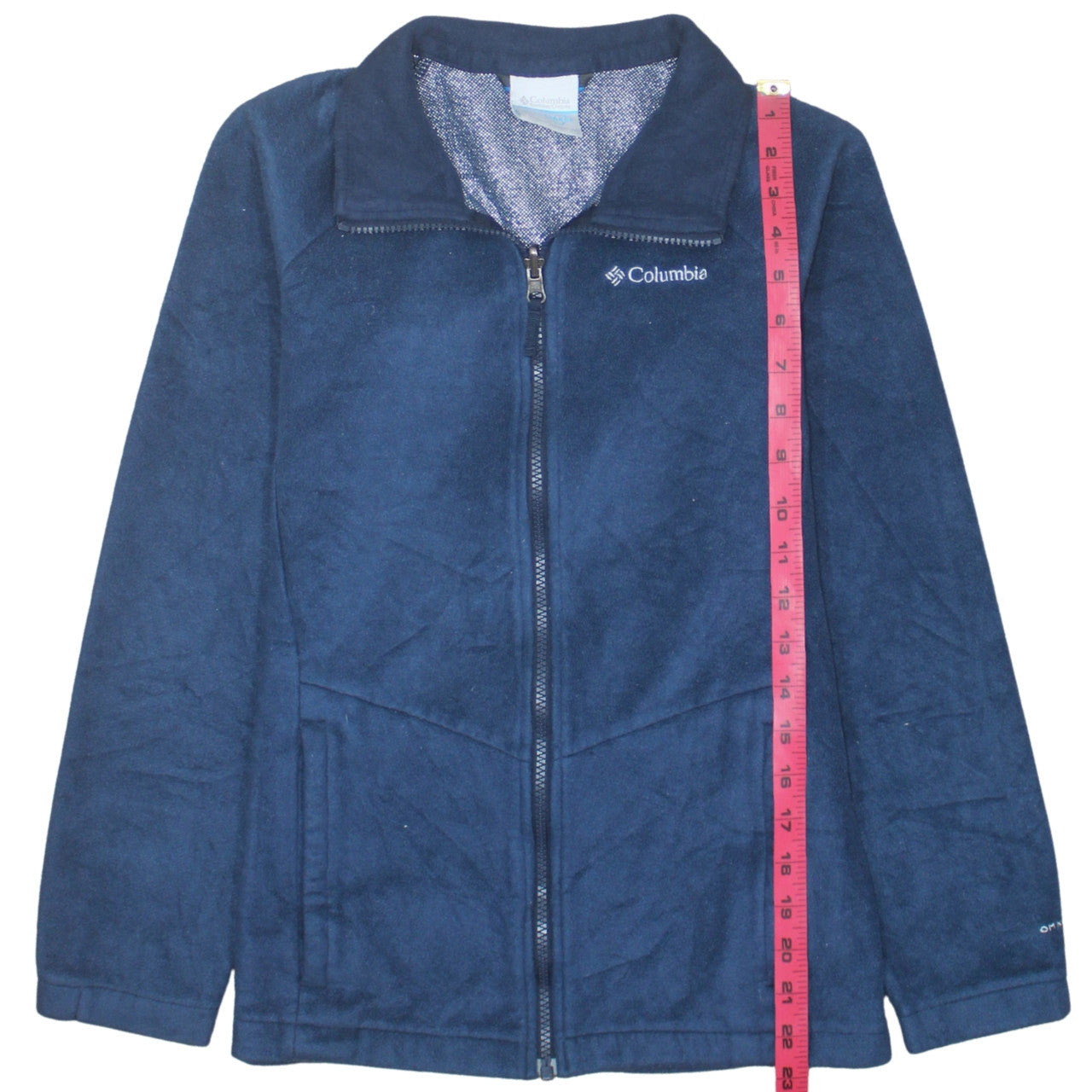 Womens UK Size L Columbia Blue Hiking Walking Outdoor Gym & Training Jacket