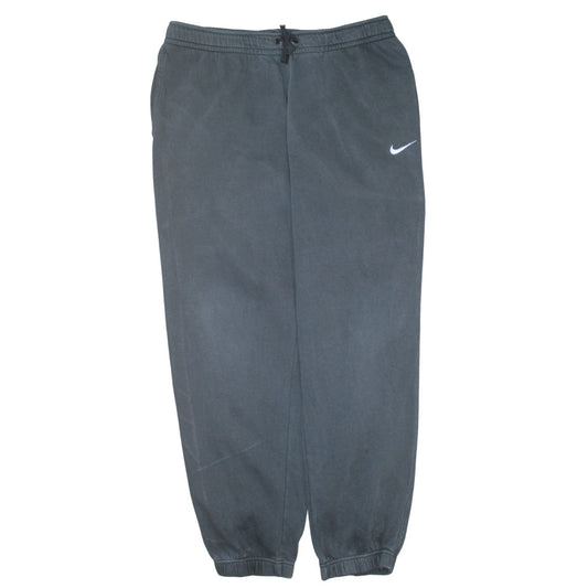 Mens UK Size L Nike Regular Fit Jogger Black Trousers