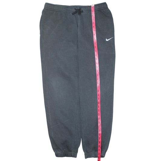 Mens UK Size L Nike Regular Fit Jogger Black Trousers
