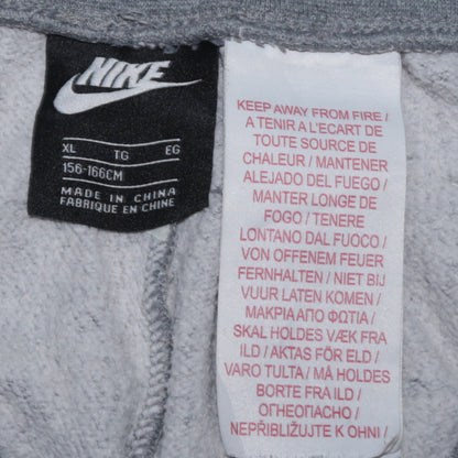 Nike Boys Grey XL Jogger Sweatpants - Elastic Waist Active Trousers