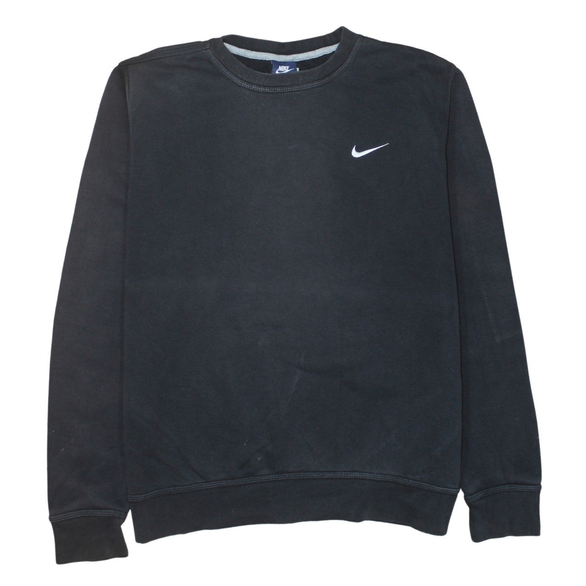 Mens UK Size L Nike Black Pullover Sweatshirt