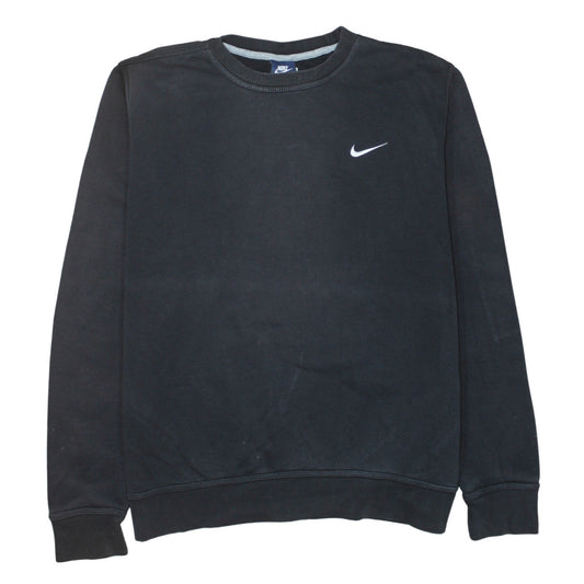Mens UK Size L Nike Black Pullover Sweatshirt