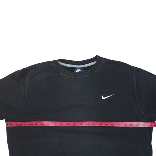 Mens UK Size L Nike Black Pullover Sweatshirt