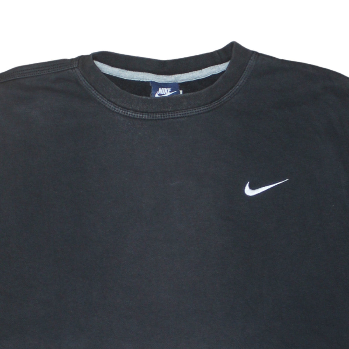 Mens UK Size L Nike Black Pullover Sweatshirt