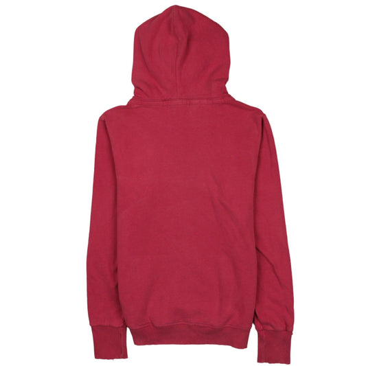 Womens UK Size L Superdry Pink Pullover Hoodie