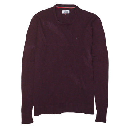 Mens UK Size 2XL Tommy Hilfiger Red Pullover Jumper