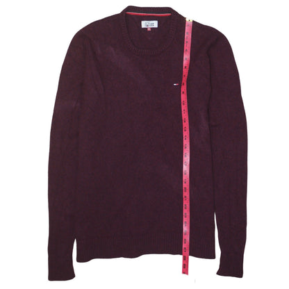 Mens UK Size 2XL Tommy Hilfiger Red Pullover Jumper