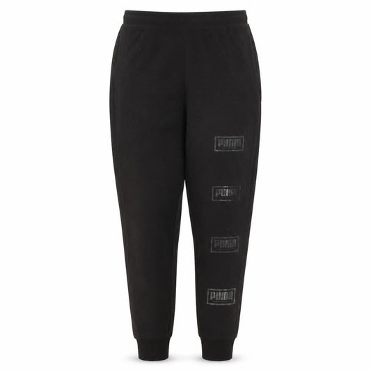 Teenss UK Size 14 PUMA Regular Fit Jogger Black Trousers