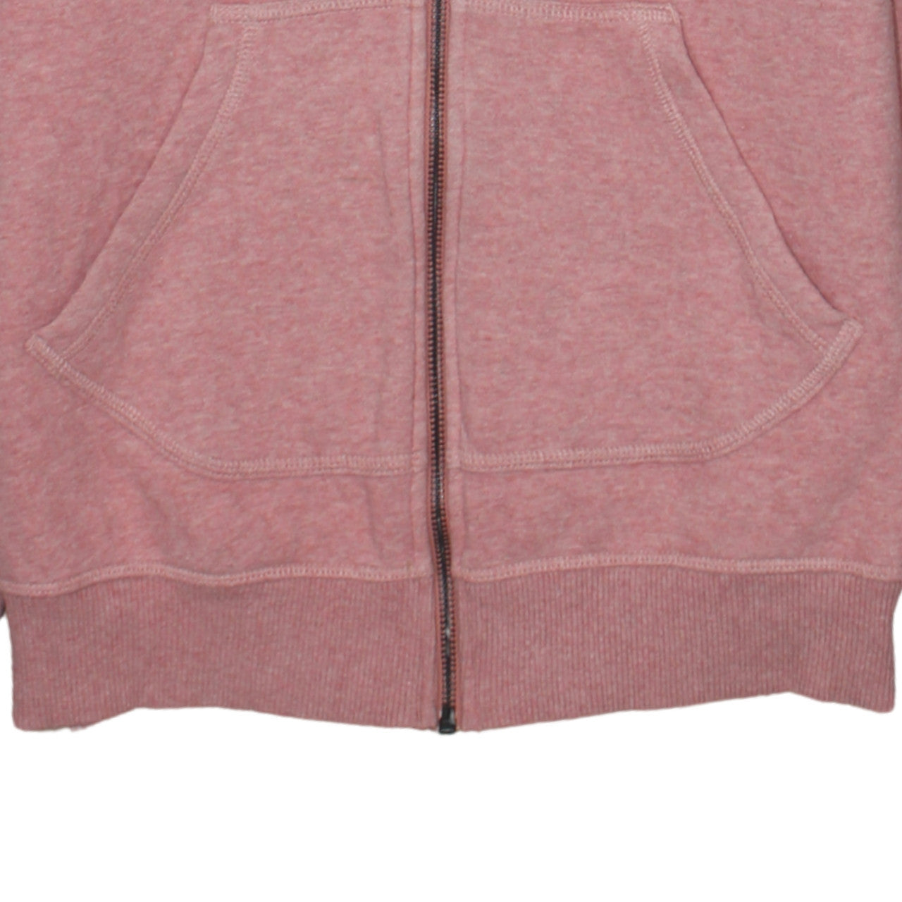 Womens UK Size 12 adidas Pink Full Zip Hoodie