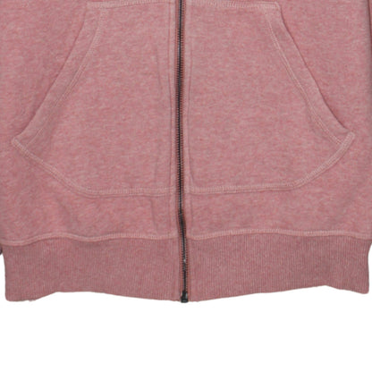 Womens UK Size 12 adidas Pink Full Zip Hoodie