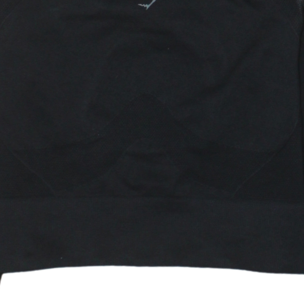 Womens UK Size M Gymshark Black Gym & Training Yoga Running & Jogging CrossFit T