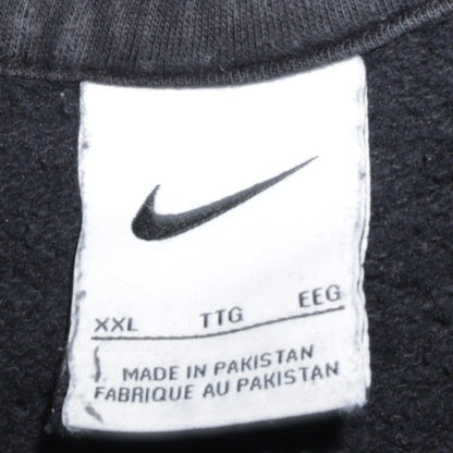 Womens UK Size 2XL Nike Black Pullover Hoodie