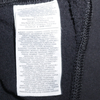 Womens UK Size 2XL Nike Black Pullover Hoodie