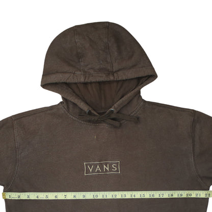 Mens UK Size M VANS Brown Pullover Hoodie
