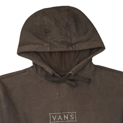 Mens UK Size M VANS Brown Pullover Hoodie