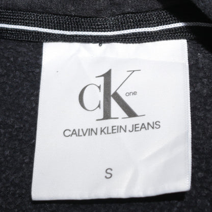 Womens UK Size S Calvin Klein Jeans Black Pullover Hoodie