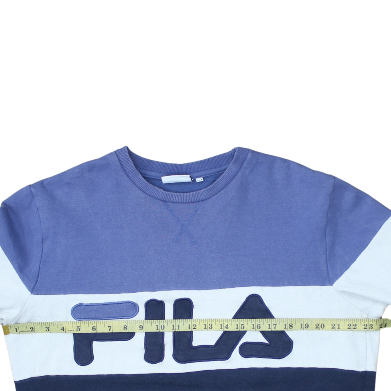 Womens UK Size L FILA Blue Pullover Sweatshirt