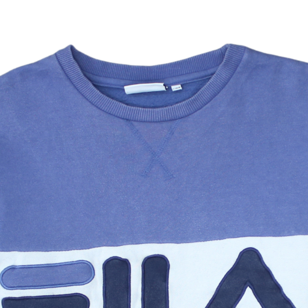 Womens UK Size L FILA Blue Pullover Sweatshirt