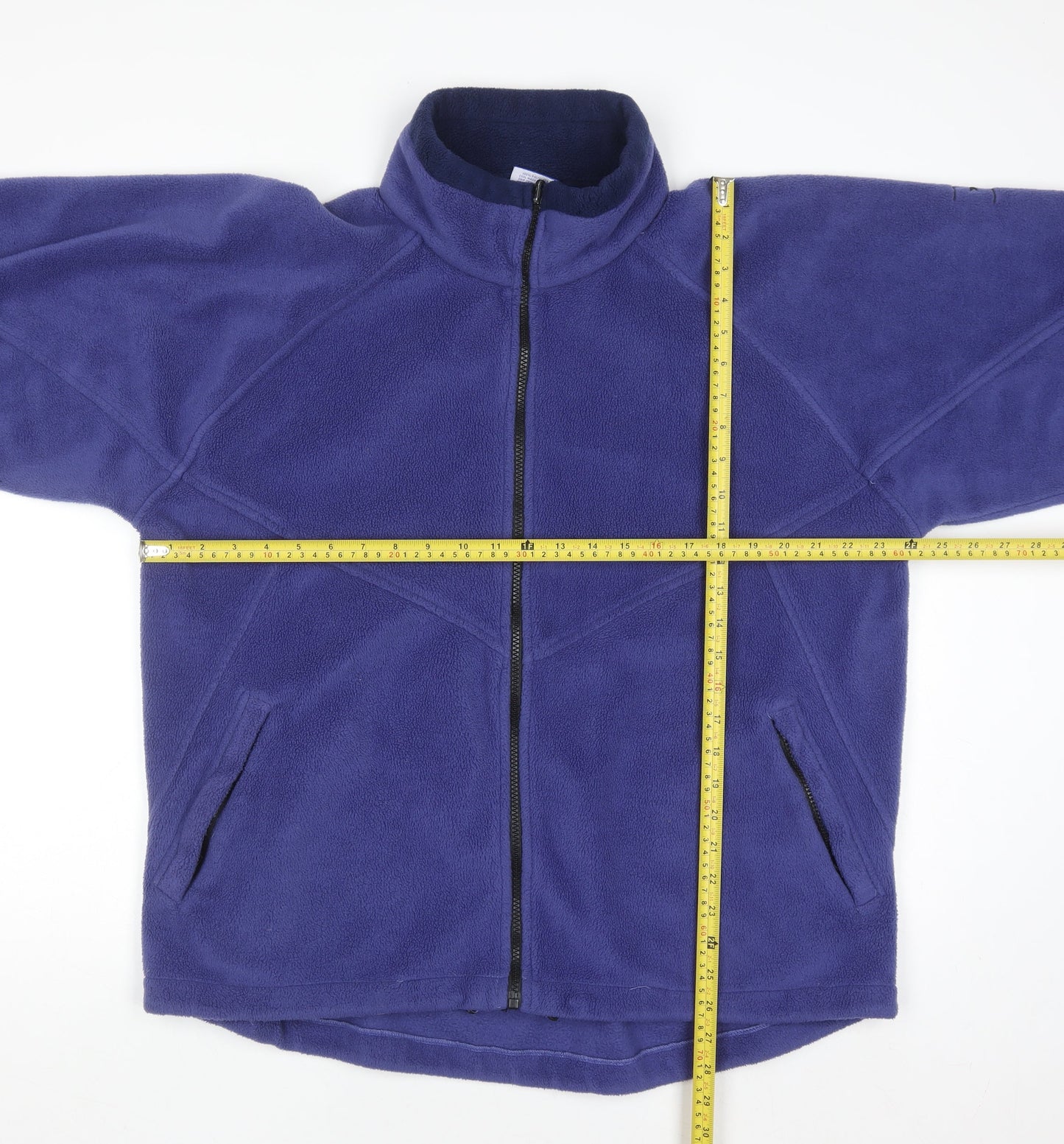 Mens UK Size L B-Casual Blue Full Zip Sweatshirt